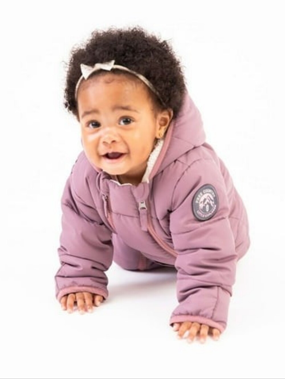 NWT Free Country Quilted Puffer Baby Snowsuit Winter Bunting Size 9-12 Months